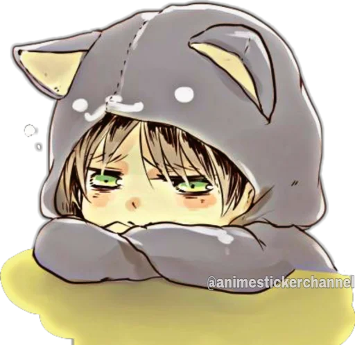 Стикер LEVI @animestickerchannel - 5