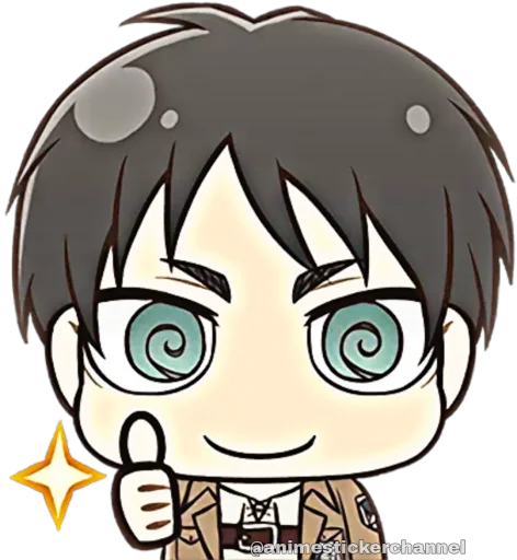 Стикер LEVI @animestickerchannel - 2