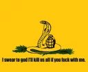 Sticker Don't Tread On Me - 4