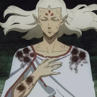 Стикер .Лихт от @BlackClover0912 - 11