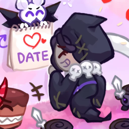 Sticker LicoriceCookieMua - 1