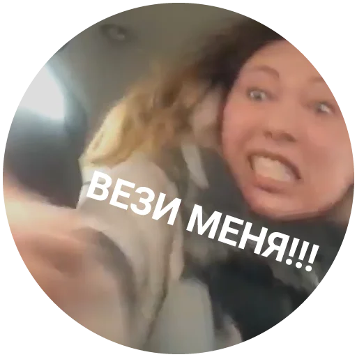 Стикер Life Shot вези меня тварь - 10