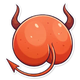 Стикер ЭТО ЖОПА @TARMATARM - 11