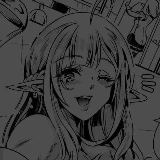 anime cartoon illustration