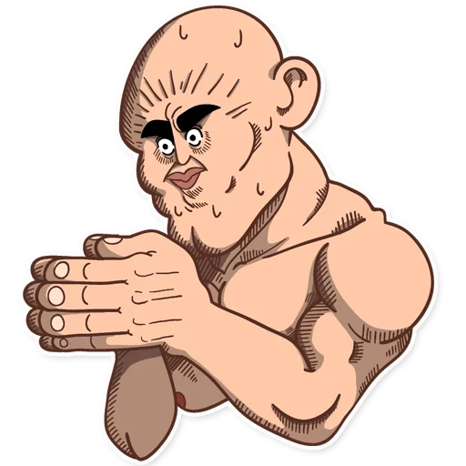 Sticker Like a Man - 5