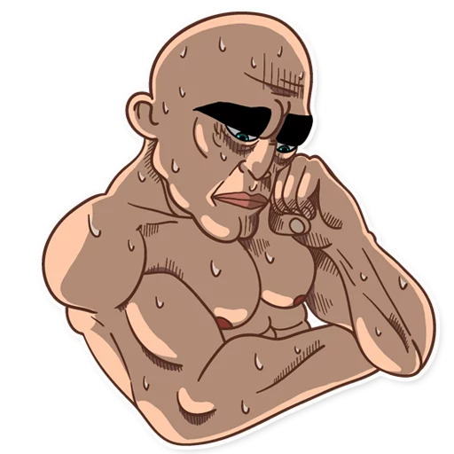 Sticker Like a Man - 4