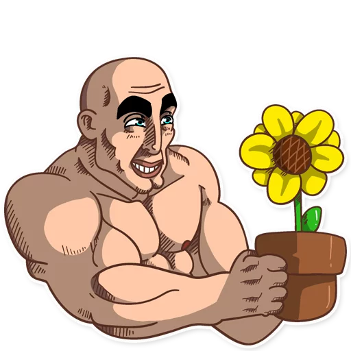 Sticker Like a Man - 3