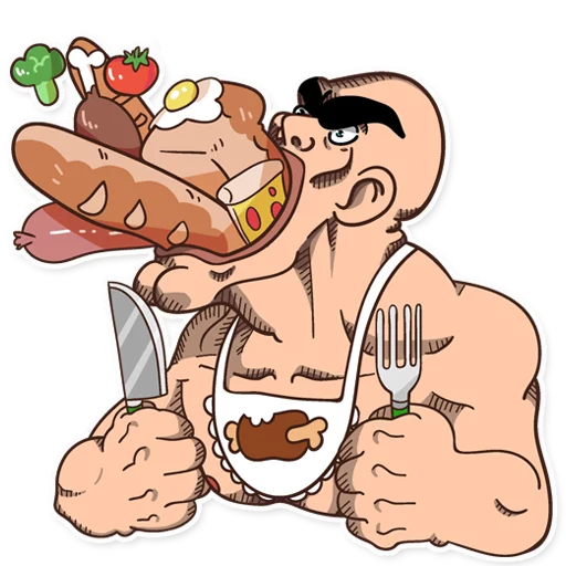 Sticker Like a Man - 2