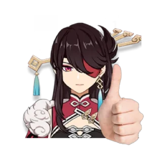 Sticker Genshin by @Chto_to_yMHoe and @UgolokKadzuhiUwU - 10