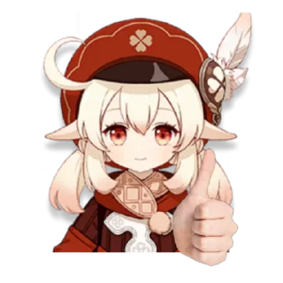 Sticker Genshin by @Chto_to_yMHoe and @UgolokKadzuhiUwU - 1