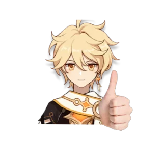 Sticker Genshin by @Chto_to_yMHoe and @UgolokKadzuhiUwU - 11