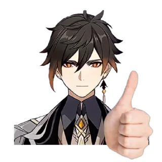 Sticker Genshin by @Chto_to_yMHoe and @UgolokKadzuhiUwU - 7