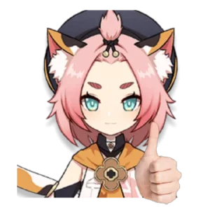 Sticker Genshin by @Chto_to_yMHoe and @UgolokKadzuhiUwU - 9