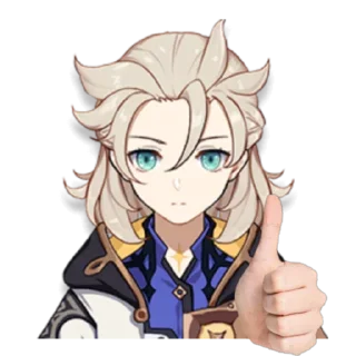 Sticker Genshin by @Chto_to_yMHoe and @UgolokKadzuhiUwU - 2