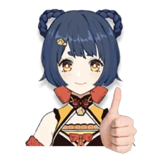 Sticker Genshin by @Chto_to_yMHoe and @UgolokKadzuhiUwU - 0