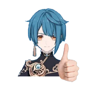 Sticker Genshin by @Chto_to_yMHoe and @UgolokKadzuhiUwU - 3