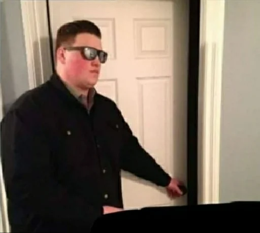 person clothing wall