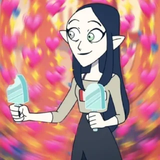 Sticker Lilith Clawthorne - 0