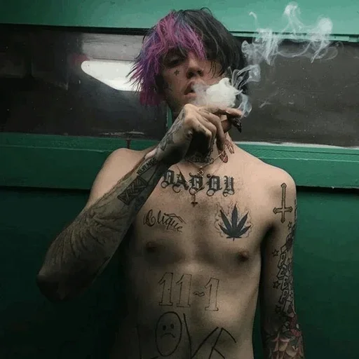 Стикер LilPeep :: @fStikBot - 8