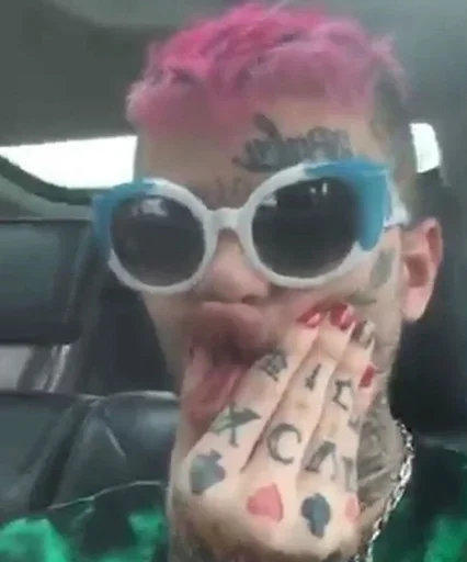 Стикер LilPeep :: @fStikBot - 5