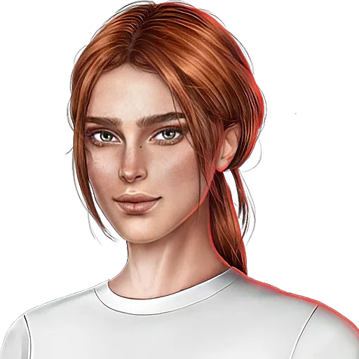 human face neck woman