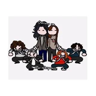 Sticker Линч и Джон★ - 5