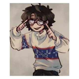 Sticker Линч и Джон★ - 3