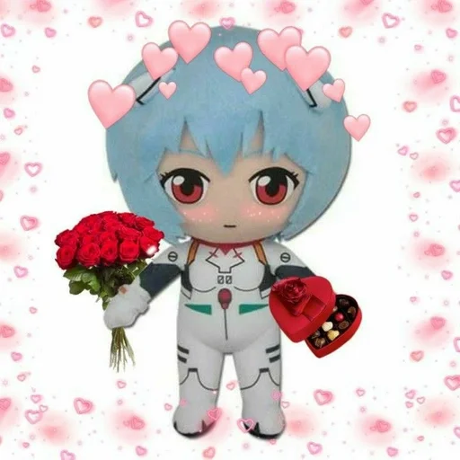 цветок мультфильм кукла