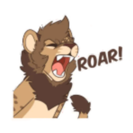 Lion Stickers - 
