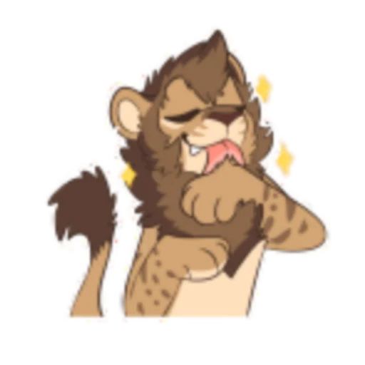 Sticker Lion Stickers - 2