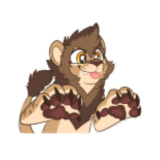 Sticker Lion Stickers - 1
