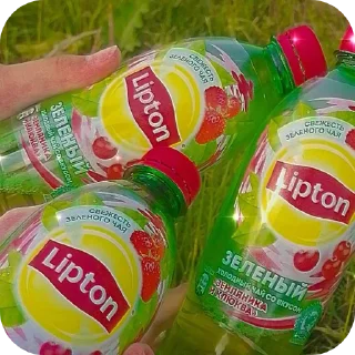 Sticker 🌿🍵🍑Липтон 🍑🍵🌿 - 4