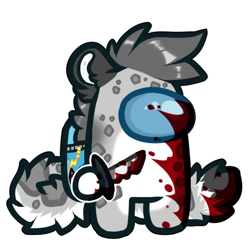 Sticker LiptonSnowLeopard - 1