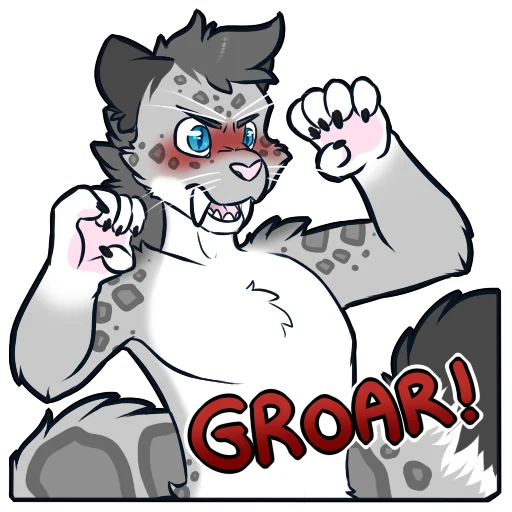 Sticker LiptonSnowLeopard - 1