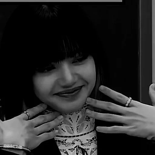 person human face black and white