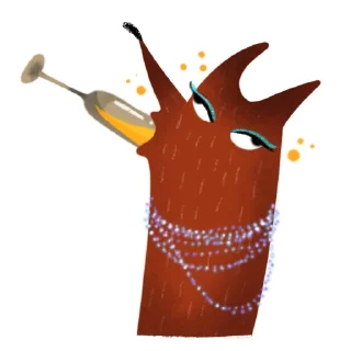 Sticker Лисичка Изольда | @rsvt_art - 3