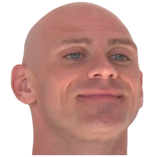 человеческое лицо лоб щека