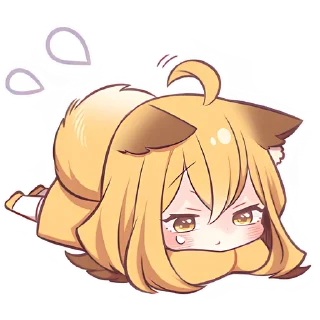 Sticker Лиса-чан @Nyasticks - 11