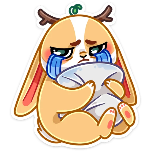 Sticker Листочек @nyasticks - 6