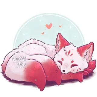 Sticker Лися - 3