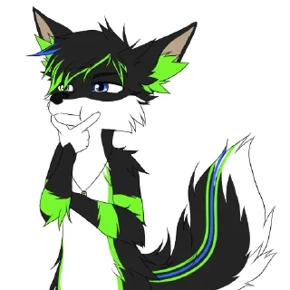 Sticker ⟨ Лисёнок >< ⟩ - 4