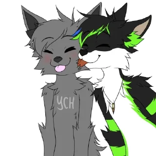 Sticker ⟨ Лисёнок >< ⟩ - 8