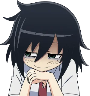 Стикер Literally Tomoko - 9