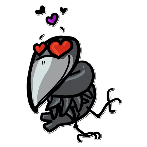 Sticker LittleCrow - 1