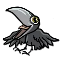Sticker Little Crow (by Nat Guix) - 0