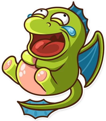 clipart frog drawing