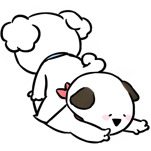 Стикер LittleGogs_Nyasticks - 1