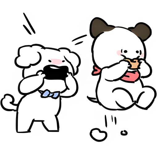 Стикер LittleGogs_Nyasticks - 1