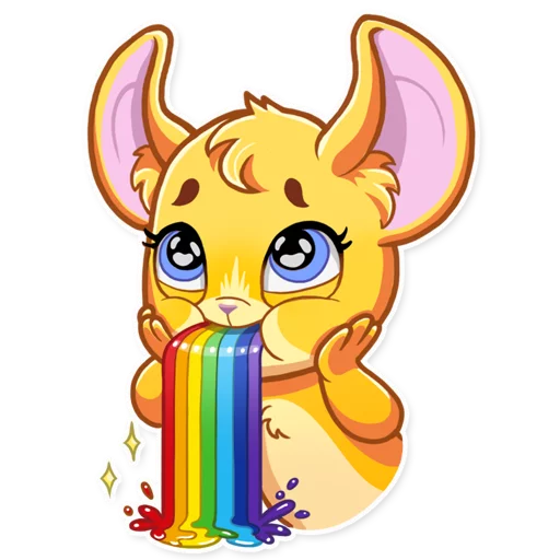 Стикер Little Mouse - 6