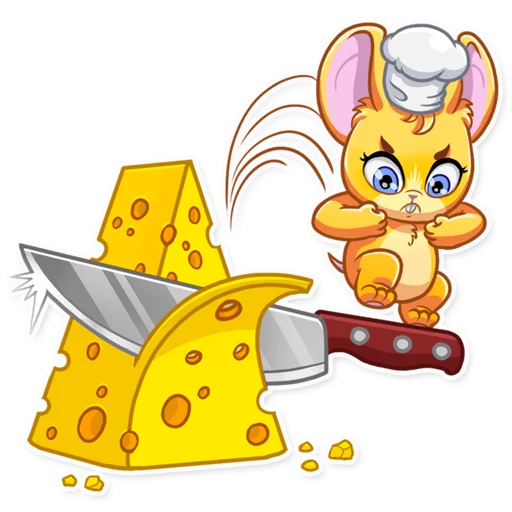 Стикер Little Mouse - 1